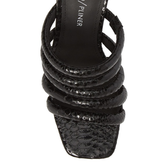 Donald Pliner Wes Block Heel Mule Black Size 7 - Picture 4 of 15